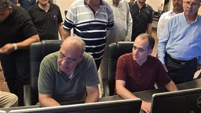 وزير الكهرباء فى زيارة ميدانية إلى محطة كهرباء الشباب المركبة بمنطقة القصاصين 