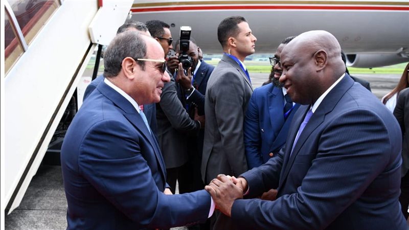 وصول الرئيس السيسي