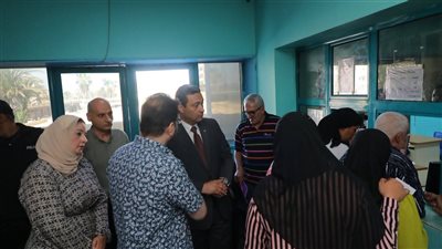 محافظ دمياط يتفقد المركز التخصصي للقلب والجهاز الهضمي 