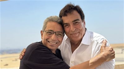جورج قرداحي ضيف أولى حلقات محمود سعد فى مسرح 