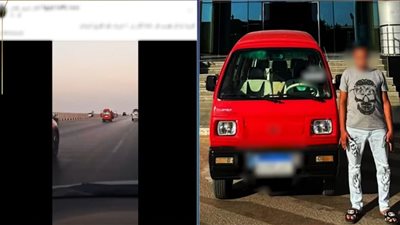 استعراض متهور على الطريق السياحي بالجيزة.. ضبط السائق بعد تداول فيديو 