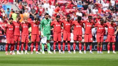 تخليدا لذكرى جوتا.. دقيقة حداد وبكاء محمد صلاح في مباراة بريستون ضد ليفربول