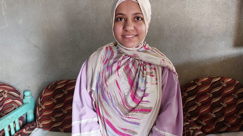 الطالبة رفيدة الأولى
