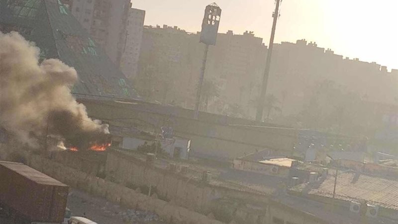 حريق قاعة أفراح بالإسكندرية