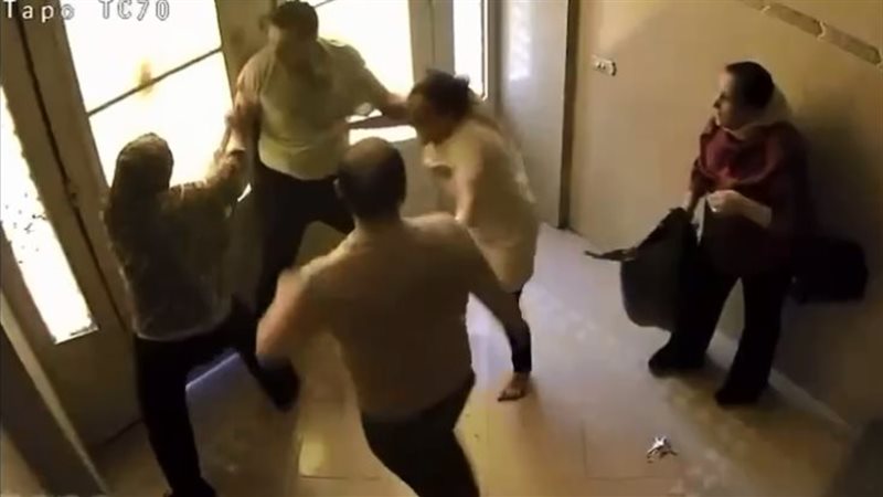 جانب من مقطع الفيديو