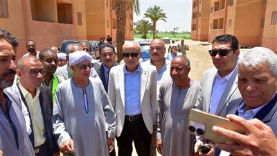 الانتهاء من طلاء 175 منزلًا بمحيط معبد إسنا.. واستكمال أعمال المرافق 