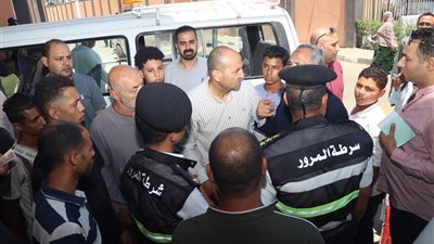 تصعيد الإجراءات ضد سائقي السرفيس المخالفين في بني سويف