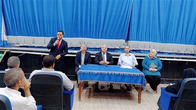 تدريب مديري مدارس الفيوم على الإعلام المدرسي وفن كتابة الخبر الصحفي والتغطية 