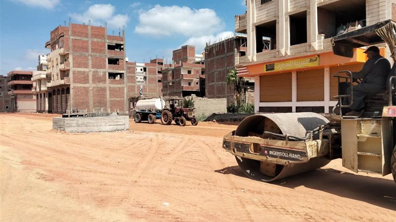 جزء من التطوير والرصف