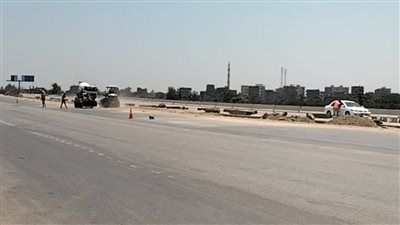 استمرار غلق الطريق الإقليمي بالمنوفية وتحركات أمنية لضبط المرور وضمان السلامة