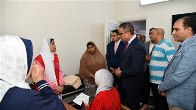 محافظ الفيوم يشهد إنطلاق فعاليات المبادرة الرئاسية 100 يوم صحة