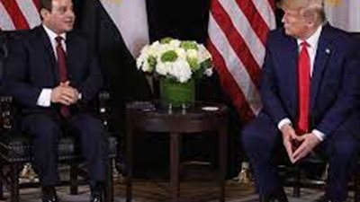 السيسي: نثمن تصريحات ترامب التي تبرهن على الجدية لوقف الحروب 