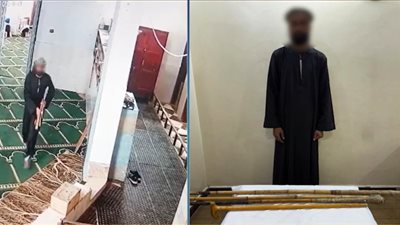ضبط عاطل بسرقة عكازات كبار السن من مسجد بالقوصية في أسيوط