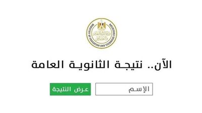 خطوات الاستعلام عن نتيجة الثانوية العامة 2025 مجانًا.. الرابط المباشر هنا