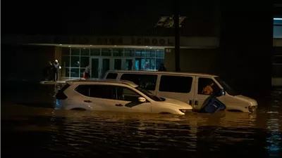 ماذا حدث في فيضانات نيويورك ونيوجيرسي الساعات الماضية ؟