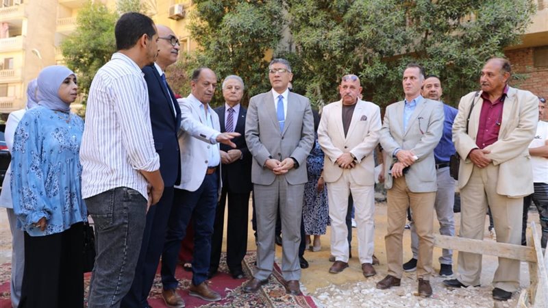 محافظ الجيزة بوضع