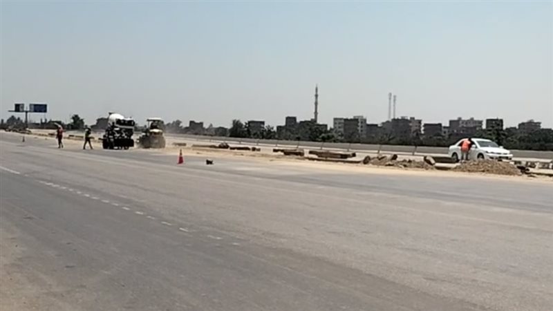 جانب من الطريق