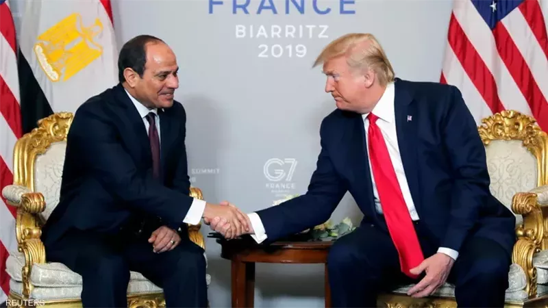 الرئيس السيسي وترامب