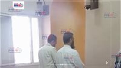 إبراهيم سعيد يؤم المصلين قبل سماع أقواله في قضية التزوير