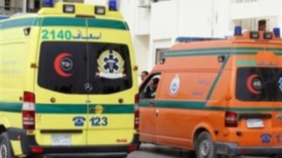 اشتعال سيارة ملاكي أمام مدخل مدينة السادات بالطريق الصحراوي