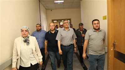 محافظ الجيزة يتابع تطوير مستشفى حميات الصف وتجديد بنيتها التحتية بالكامل