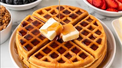 طريقة عمل الوافل المقرمش في البيت.. وصفة سهلة ولذيذة بخطوات بسيطة