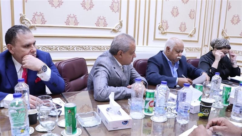 جانب من اجتماع اليوم