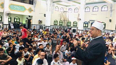 وكيل أوقاف السويس يفتتح النشاط الصيفي من إدارة عتاقة ويعقد لقاءً علميًا 