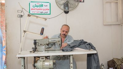 جمعية الأورمان تسلم 17 مشروعا تنمويا لمحدودي الدخل فى البحيرة