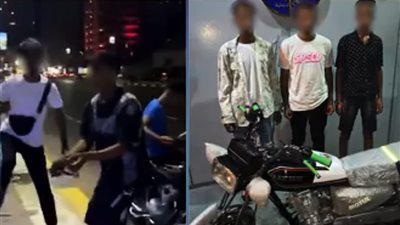 ضبط المتهمين بالإستعراض بأسلحة بيضاء بالشارع فى الأسكندرية لتحقيق مشاهدات 