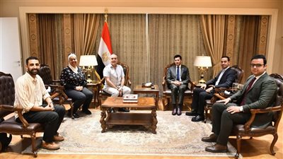 صبحي يبحث التعاون المشترك مع الممثل المقيم لصندوق الأمم المتحدة للسكان بمصر