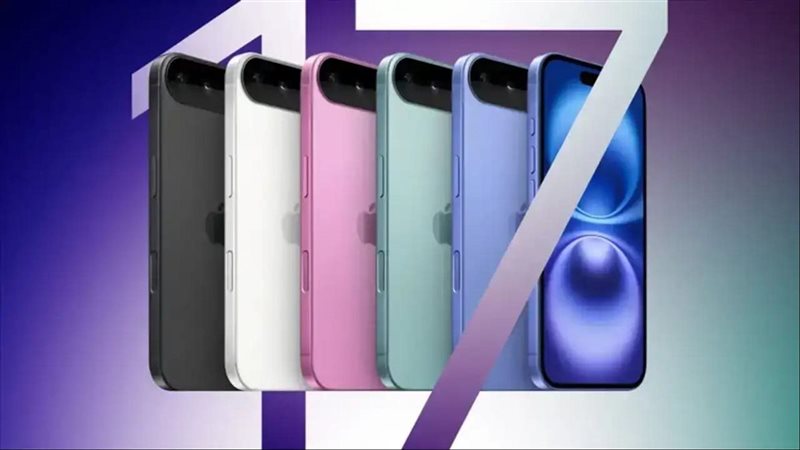 ألوان iPhone 17