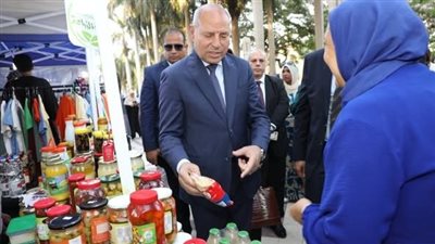 محافظ القاهرة يفتتح النسخة السادسة من معرض البازار بحديقة الأزهر 