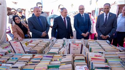 مشاركة متميزة لدار الكتب والوثائق القومية في معرض بورسعيد للكتاب