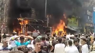 فتاة الفطائر والنار المفاجئة.. لحظات رعب في قلب باب الشعرية