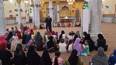 لقاءات تربوية أسبوعية لأطفال الوادي الجديد بمسجد المجمع الإسلامي بالداخلة