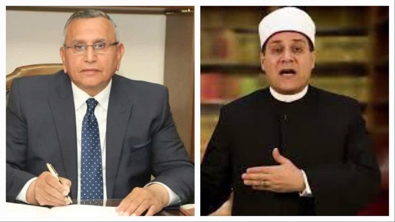 مظهر شاهين وعبدالسند