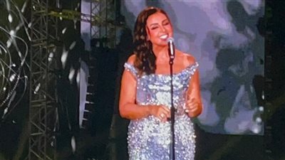 أنا وأنت حالة خاصة جدًا.. أنغام تطرب جمهور مهرجان العلمين الجديدة 