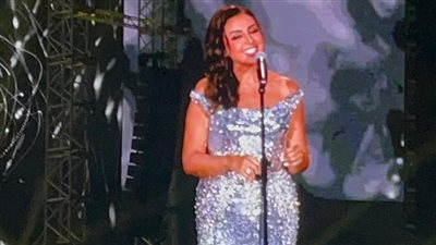 وجودكم هون عليا .. أنغام توجه رسالة خاصة لجمهورها في مهرجان العلمين 