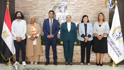 المجلس القومي للمرأة يستقبل وفدًا من اتحاد 