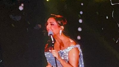 بـ «الفاير شو».. أنغام تتألق فى افتتاحية مهرجان العلمين 2025 