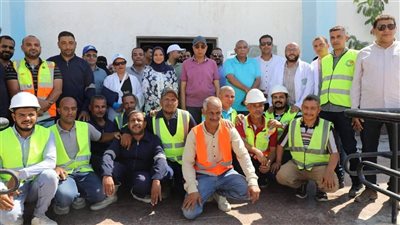 محافظة المنيا تتابع مشروع توسعة محطة مياه مطاي بتكلفة 500 مليون جنيه