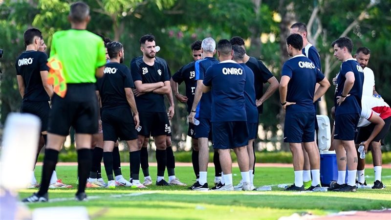 معسكر فريق الزمالك