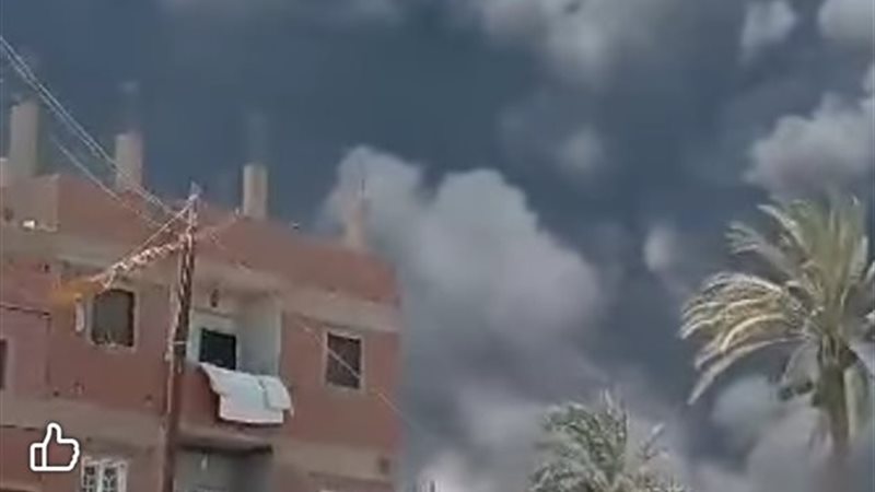 آثار الحريق