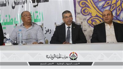 الجبهة الوطنية يبدأ دعايته الانتخابية بالمنيا بمؤتمر حاشد لدعم البدري