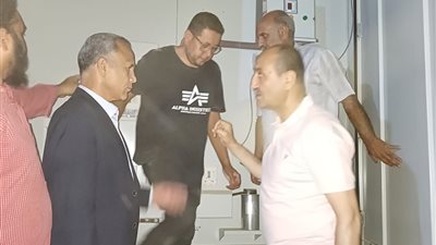 سكرتير عام مساعد بني سويف يتابع إجراءات تركيب محول جديد بمحطة بياض العرب