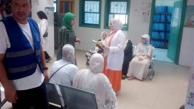 الكشف على 783 مواطن خلال قافلة طبية مجانية بقرية جبارس بإيتاي البارود
