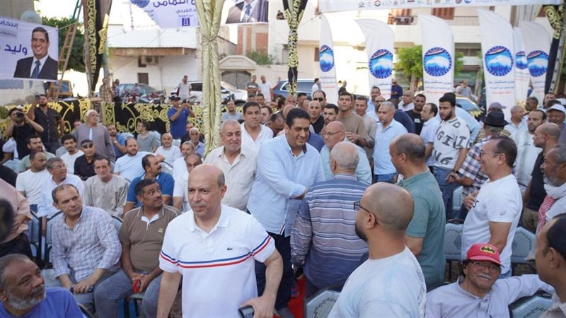 كفر سعد تحتشد دعمًا