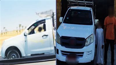 القبض على والد طفل فيديو قيادة السيارة النقل فى البحيرة 