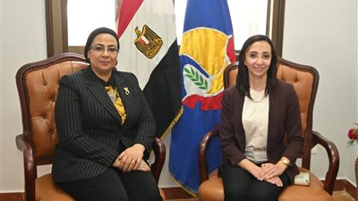 محافظ البحيرة تستقبل رئيس المجلس القومي للمرأة في مستهل زيارتها